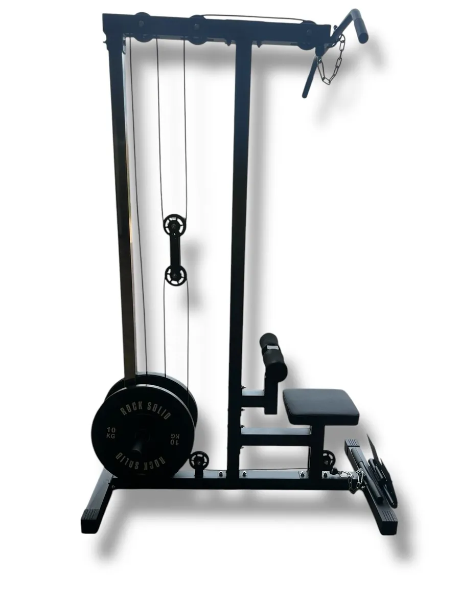 Lat pulldown / low row combo machine (new) - Image 2