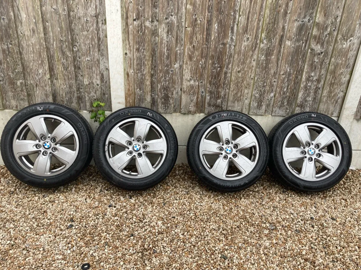 Lot 141 BMW alloys + Sensors - Image 1