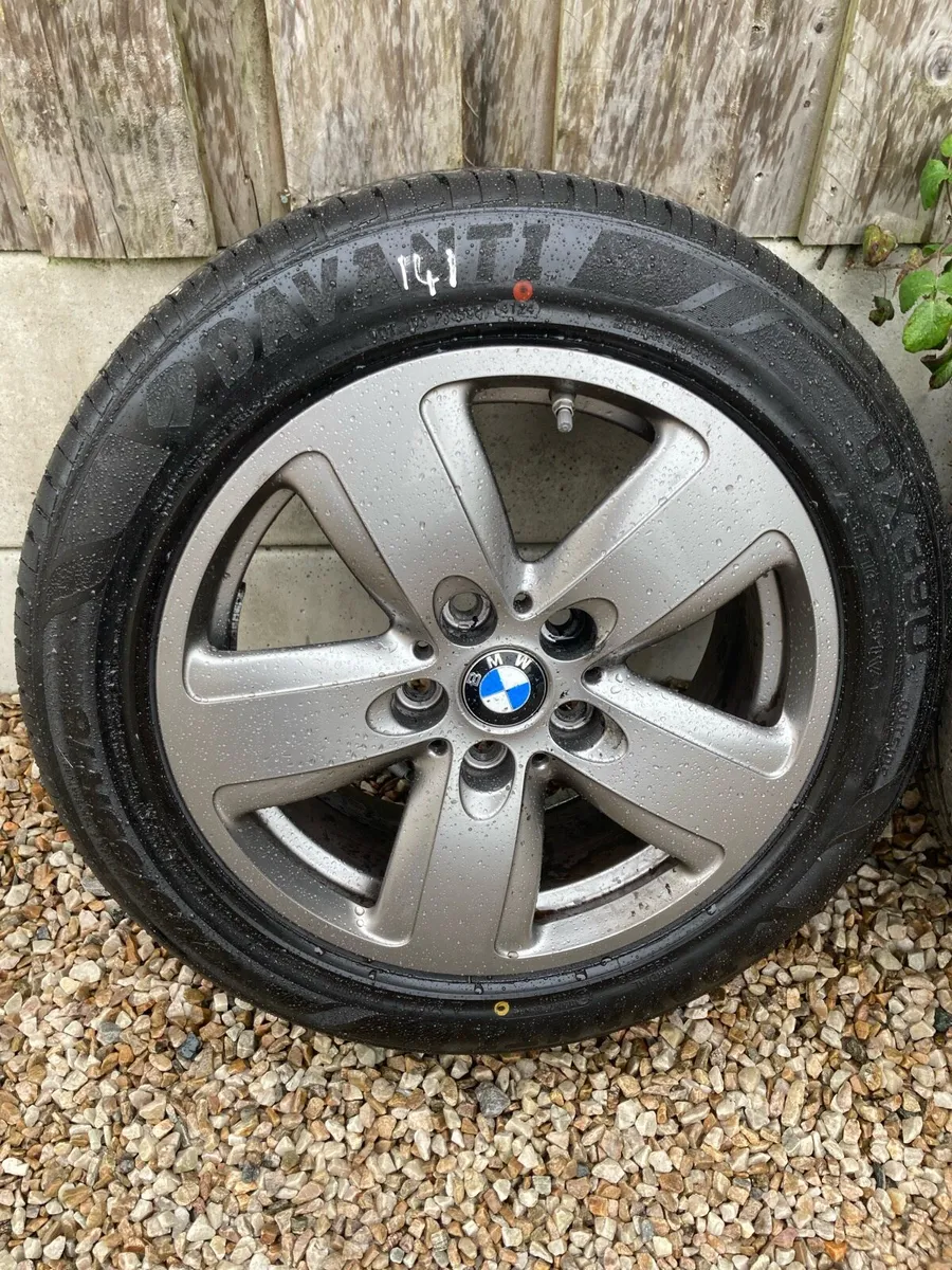 Lot 141 BMW alloys + Sensors - Image 2