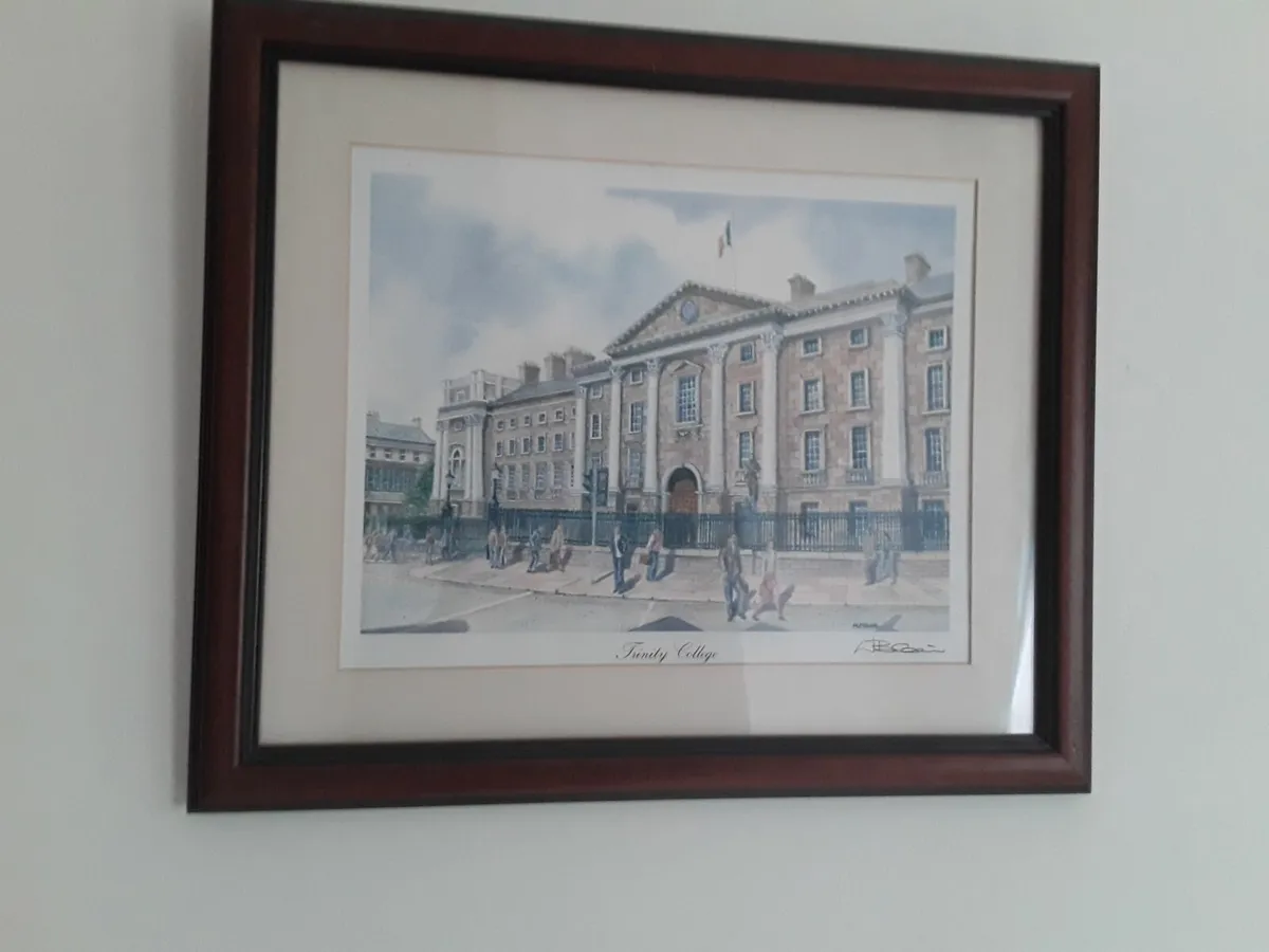 Lovely picture print by WP Blair Trinity College - Image 1