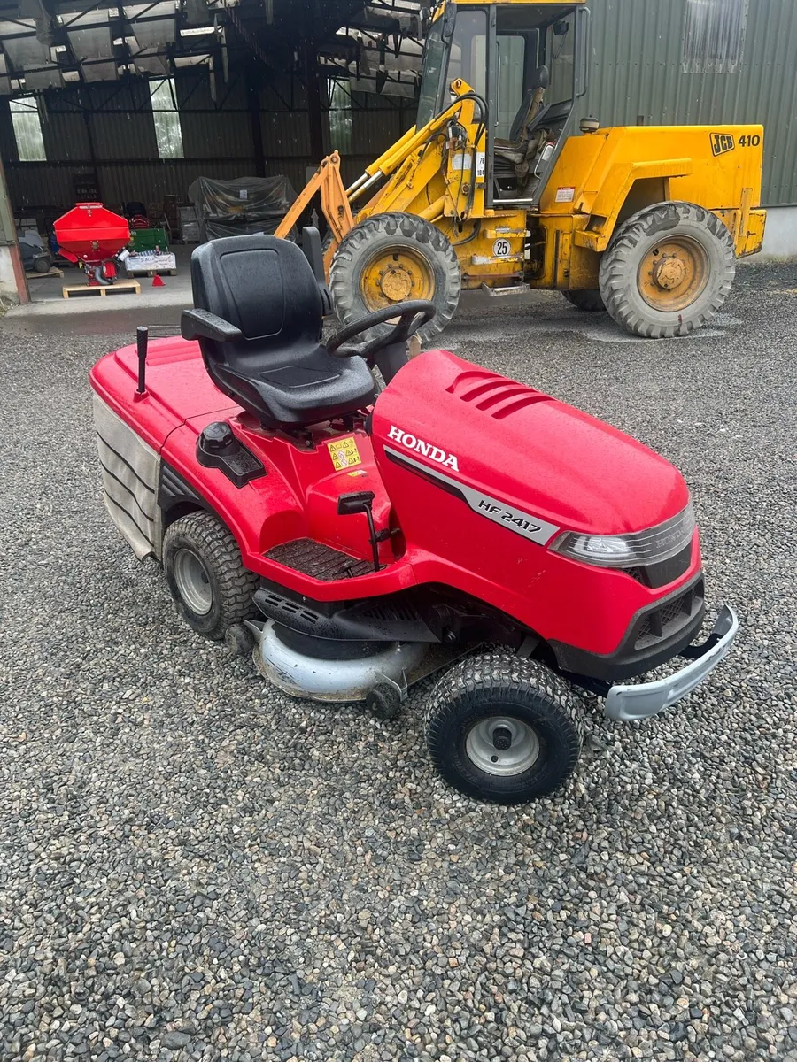 HONDA HF2417 RIDE ON MOWER - Image 3