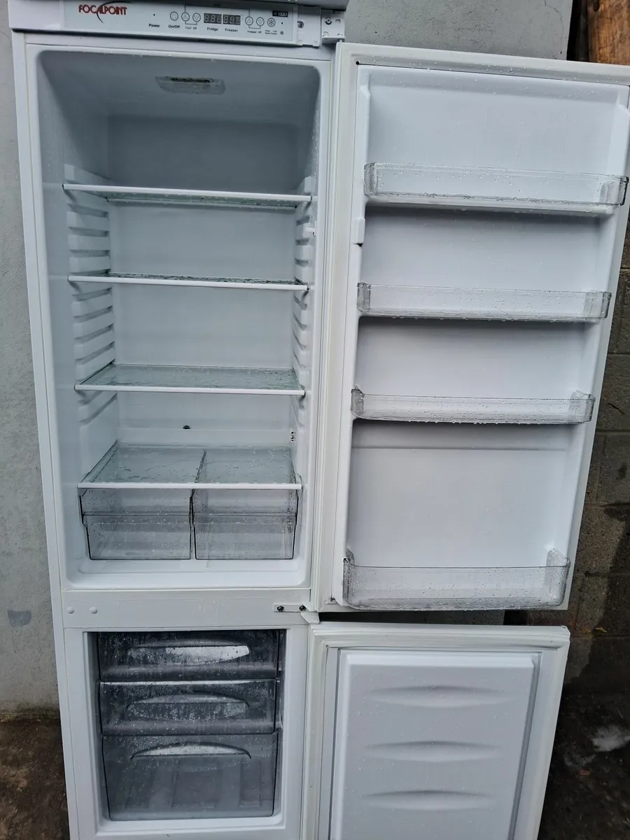 YEAR OLD INTEGRETED FRIDGE AND FREEZER - Image 2