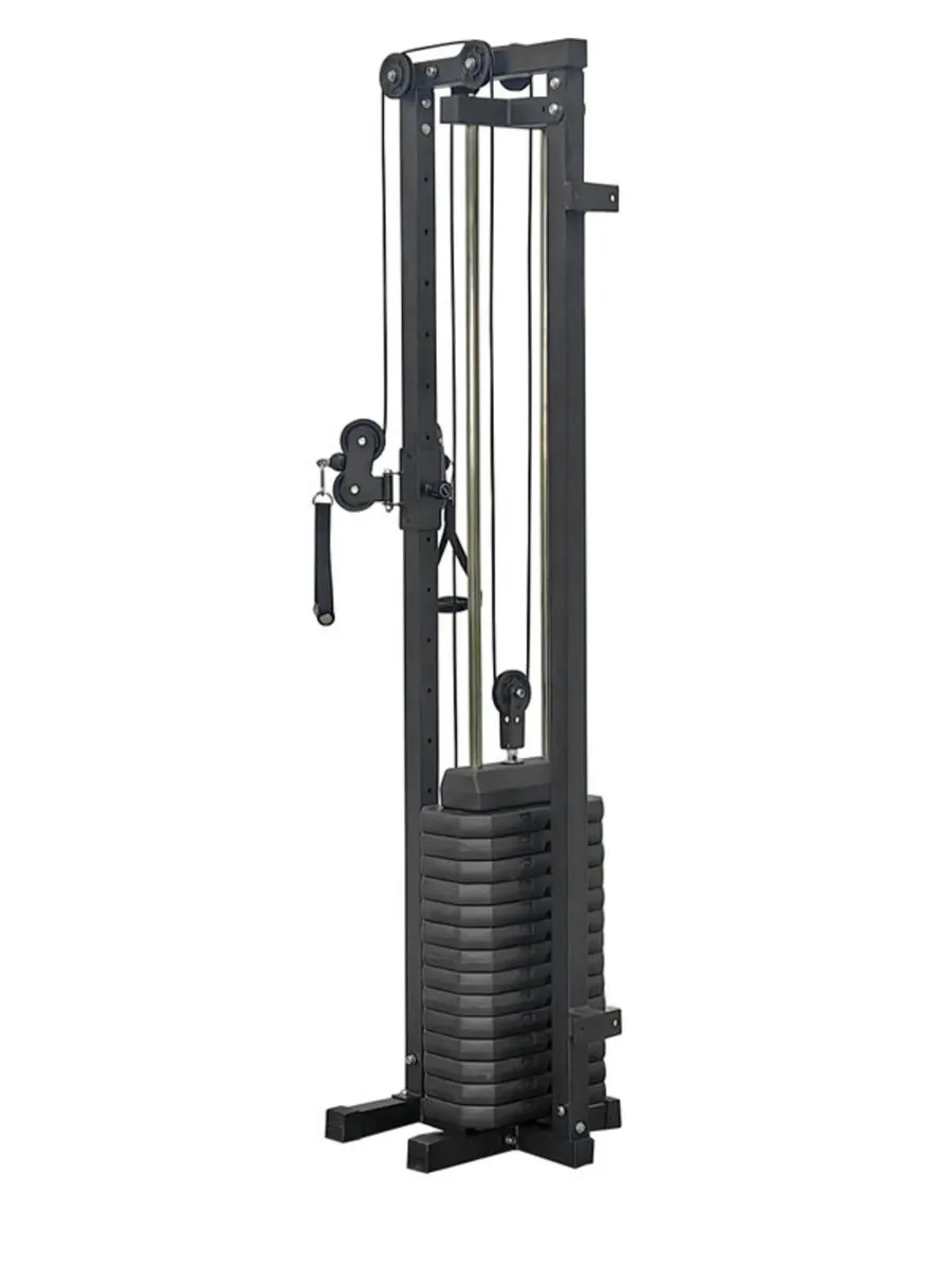 Wall mounted cable pulley tower 74kg (new) - Image 1