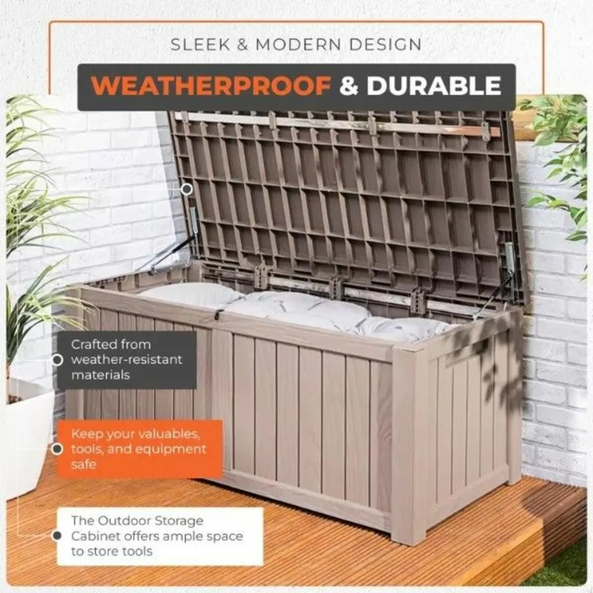 450L Outdoor Storage Box - Image 2