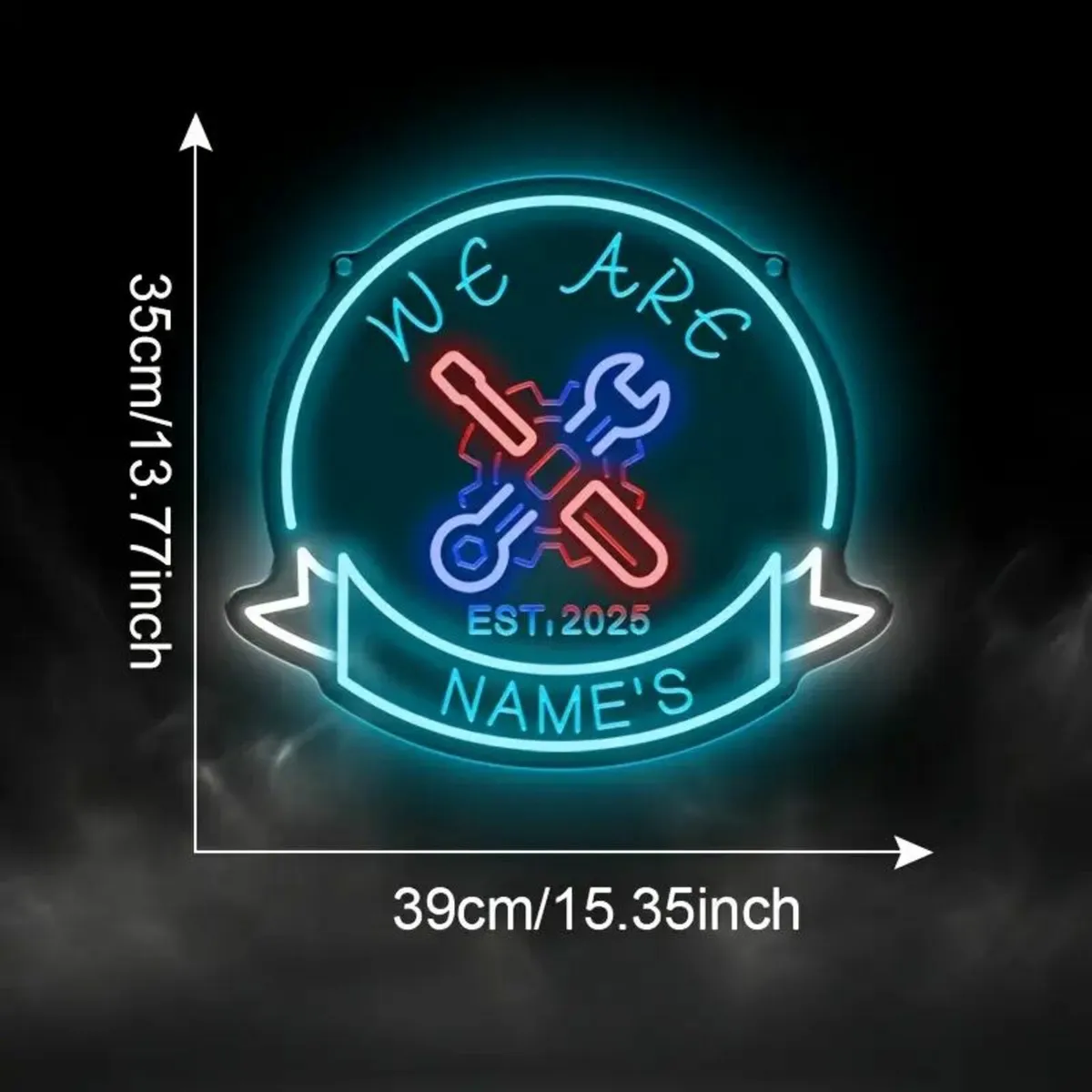 Customizable Garage Neon Sign - Image 3