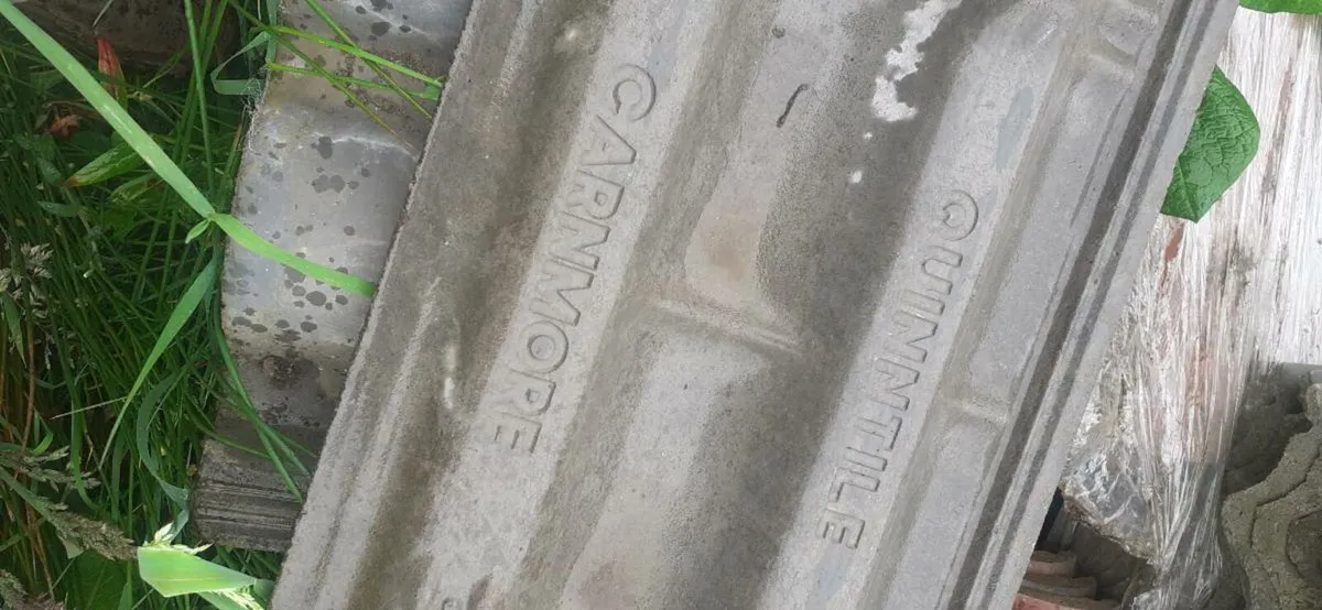 Bangor slates chimney pots floor roof ridge tiles - Image 1