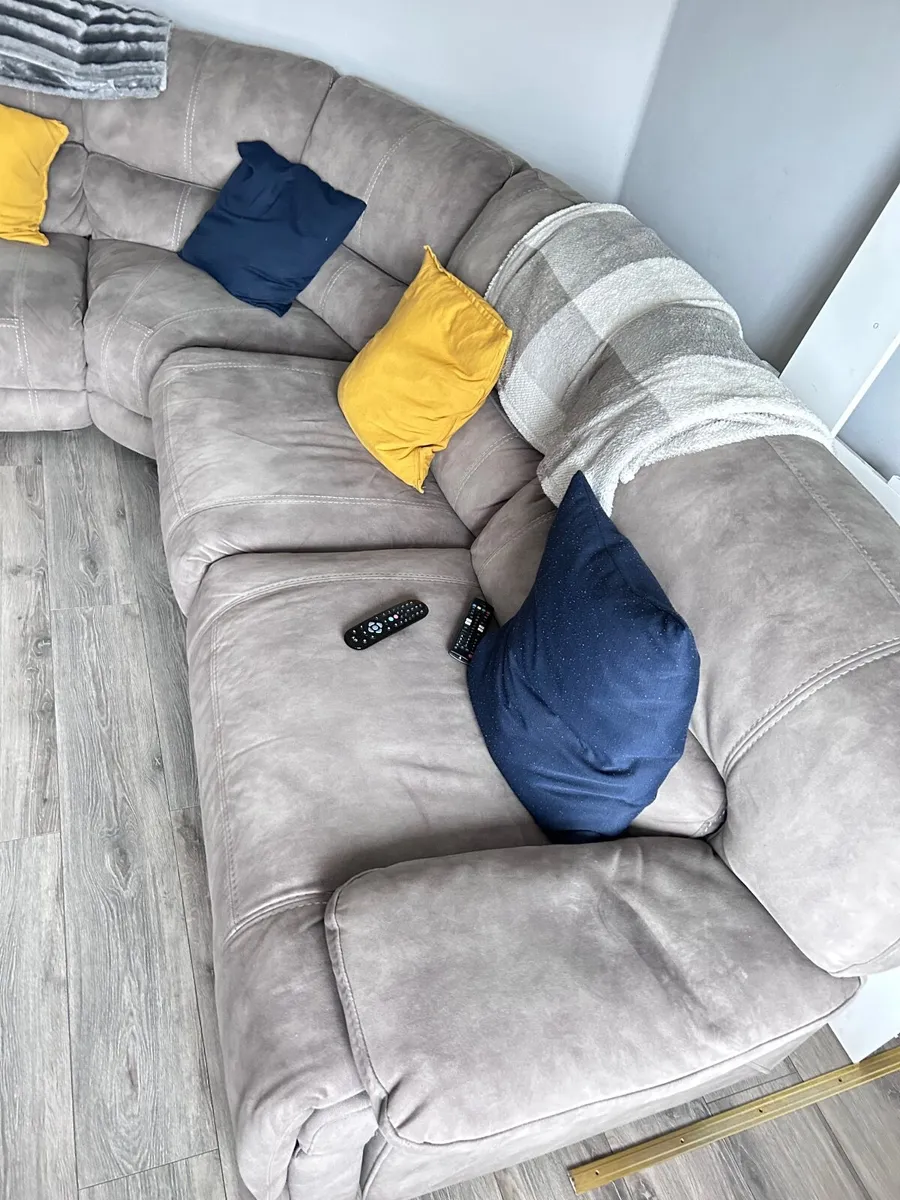 Grey Corner Couch - Image 2