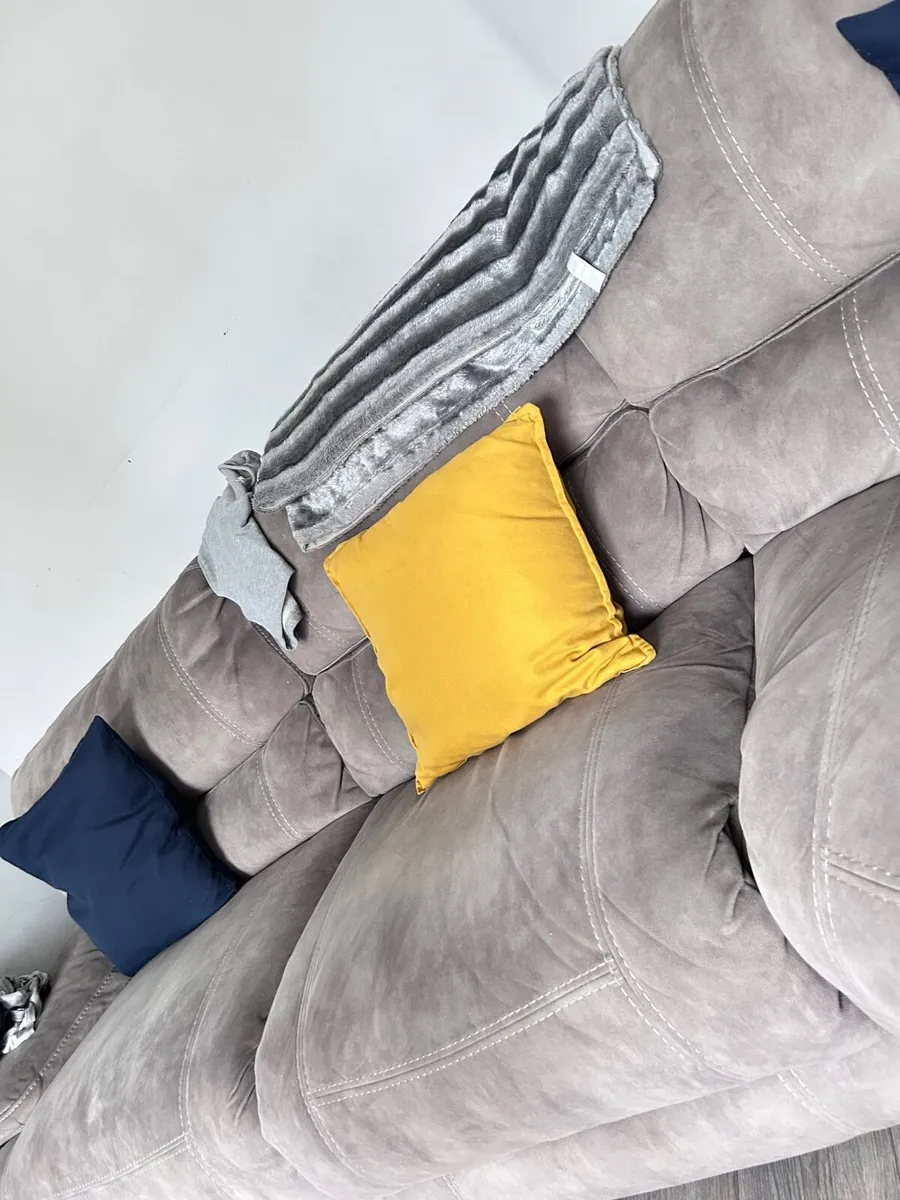 Grey Corner Couch - Image 3