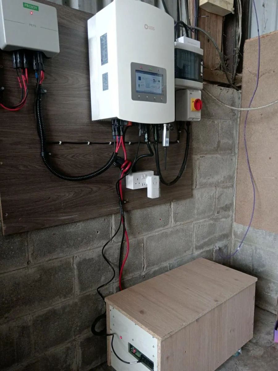 Brand new solis 5kw hybrid DIY kit 16kwh battery - Image 2