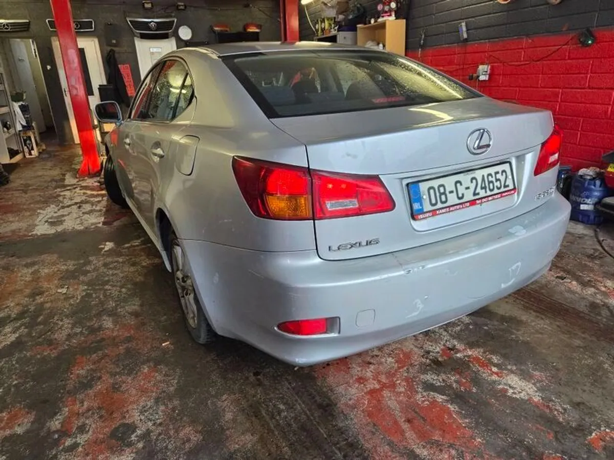 Lexus IS220D 2008 Silver 2.2 Diesel New NCT Till 30.07.26 - Image 4