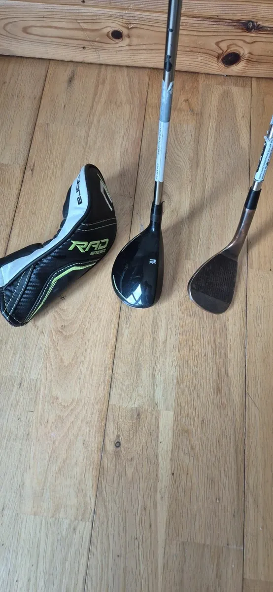 King Cobra Rescue and Taylormade highToe 54 Degree - Image 2