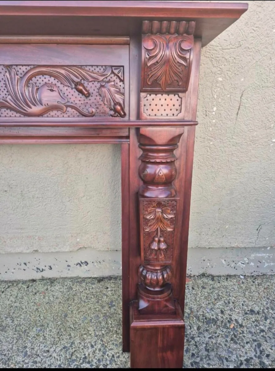 Mahogany fire surrounds - Image 2