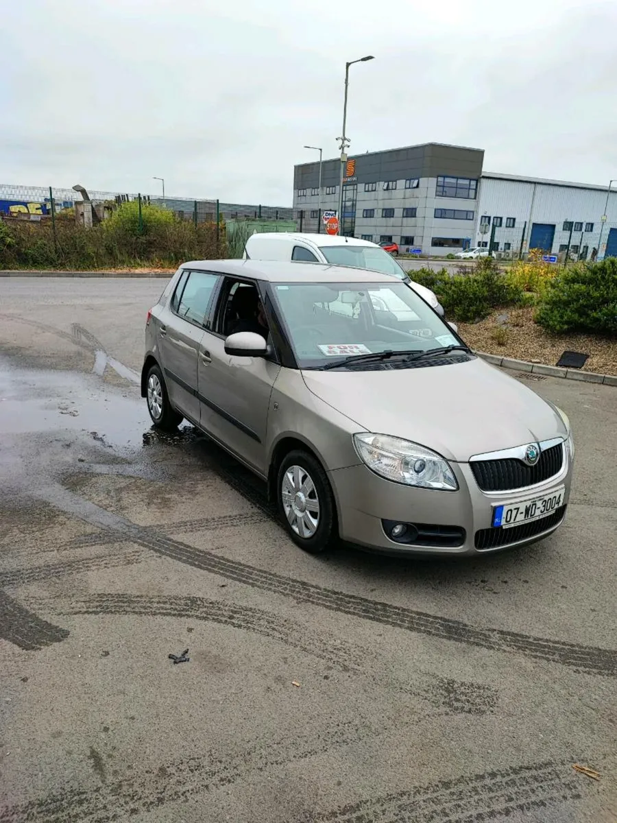 2007 skoda fabia low mileage fresh nct - Image 1
