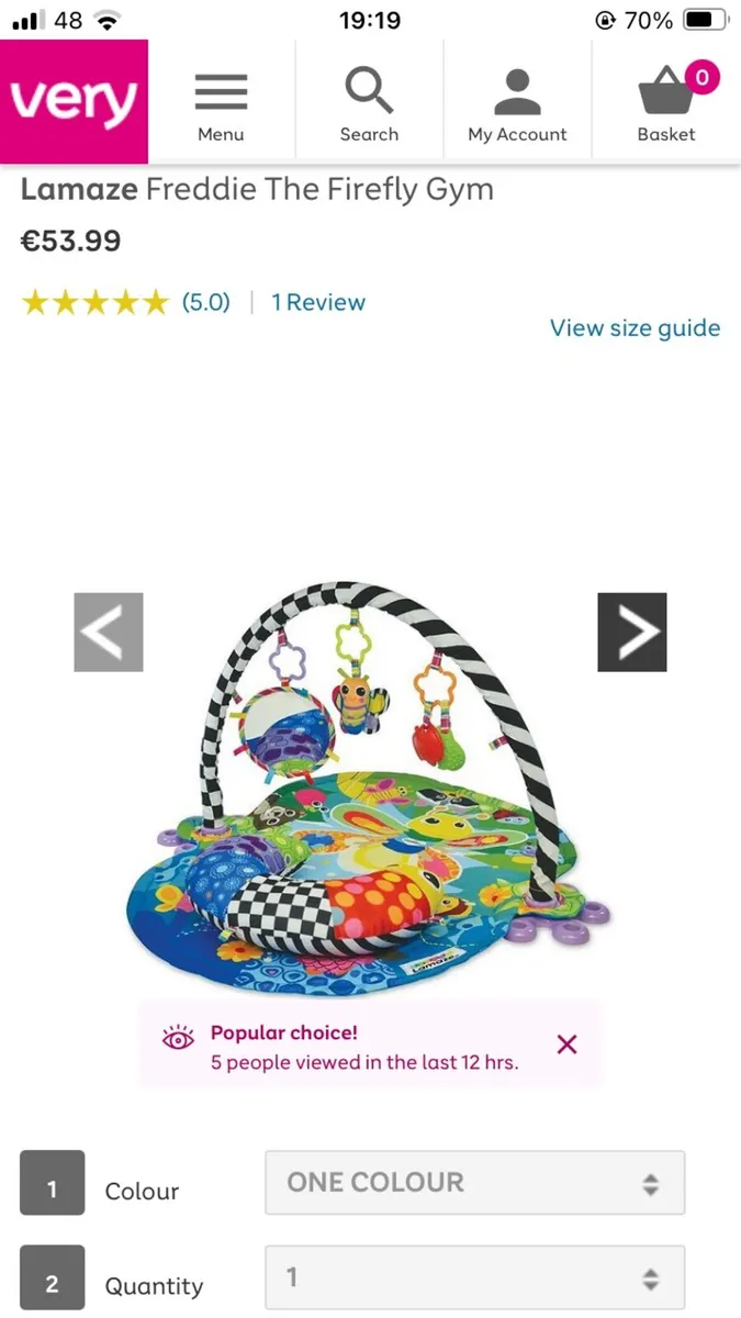 Baby play gym - Image 1