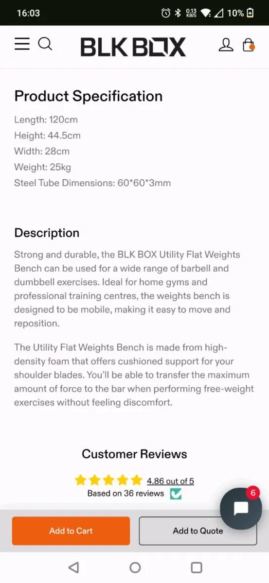 BLK BOX Weight Bench(s) - Image 4