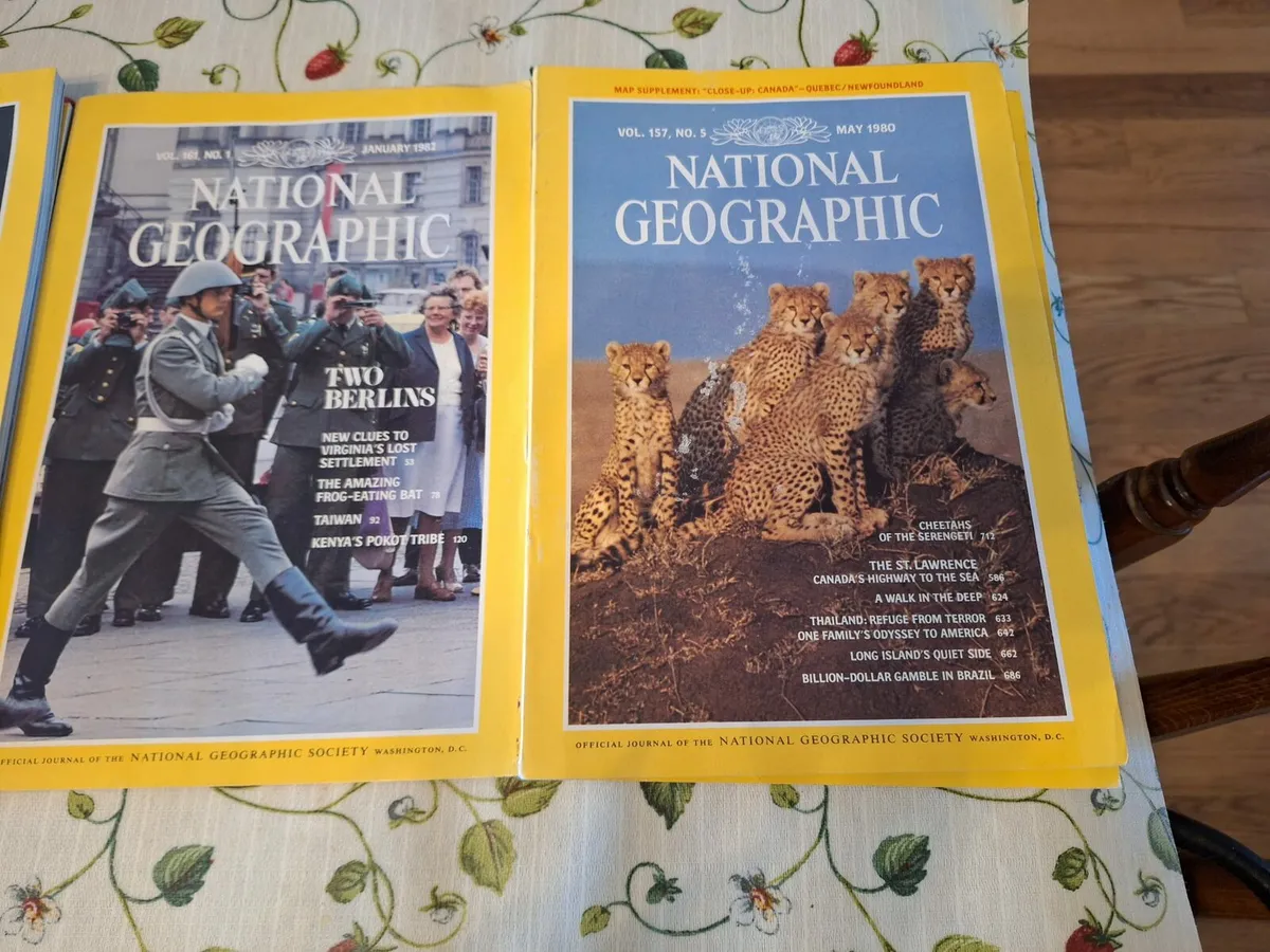 National geographic magazines - Image 1
