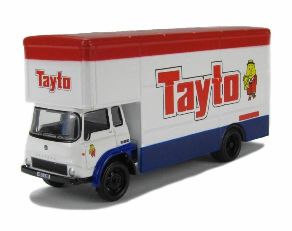 Tayto,. From 1959. Bedford van, Free Post - Image 1