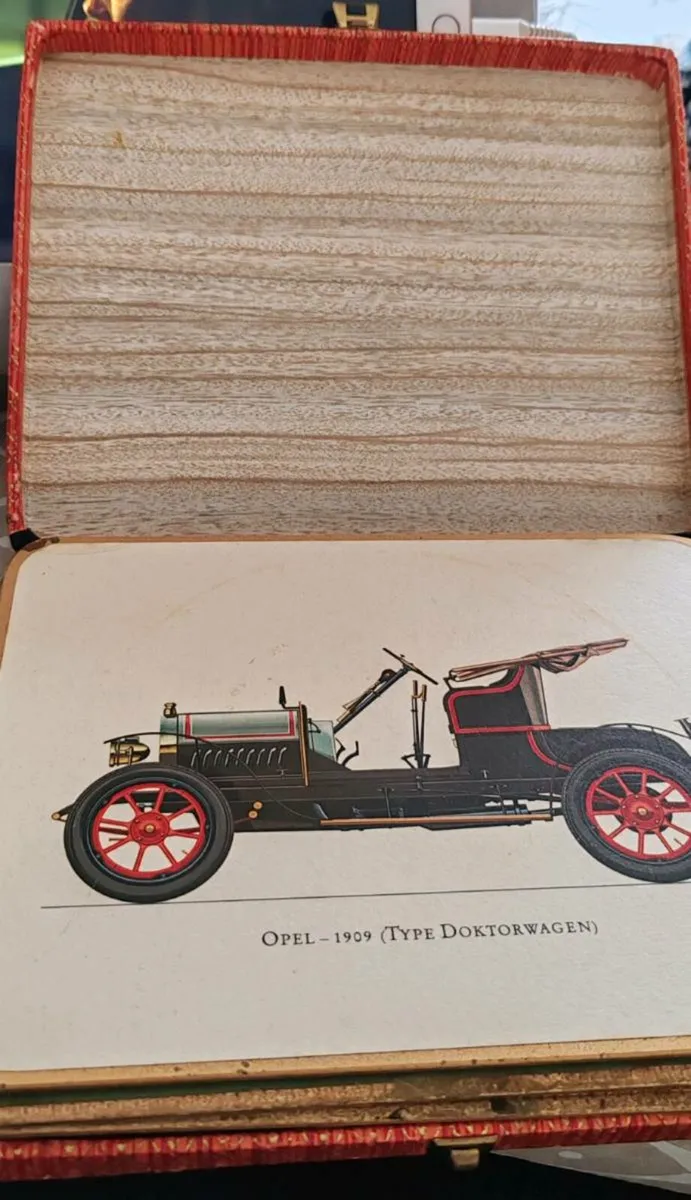 Vintage car place mats - Image 1