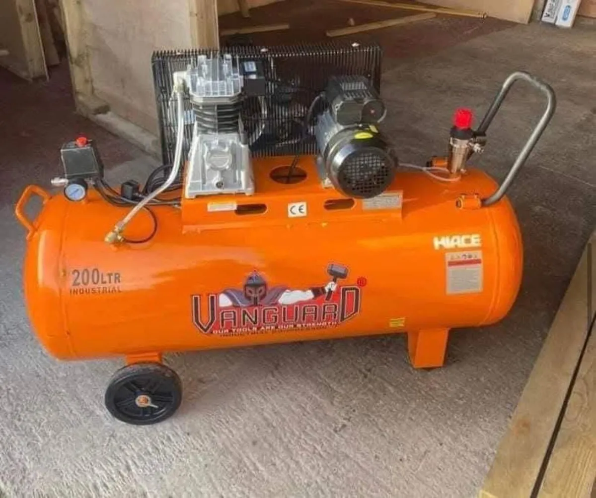 200 LITRE AIR COMPRESSOR 

Free delivery - Image 3