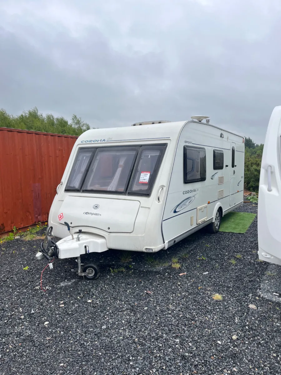 2009 Compass 4/5 Berth Caravan For Sale - Image 1