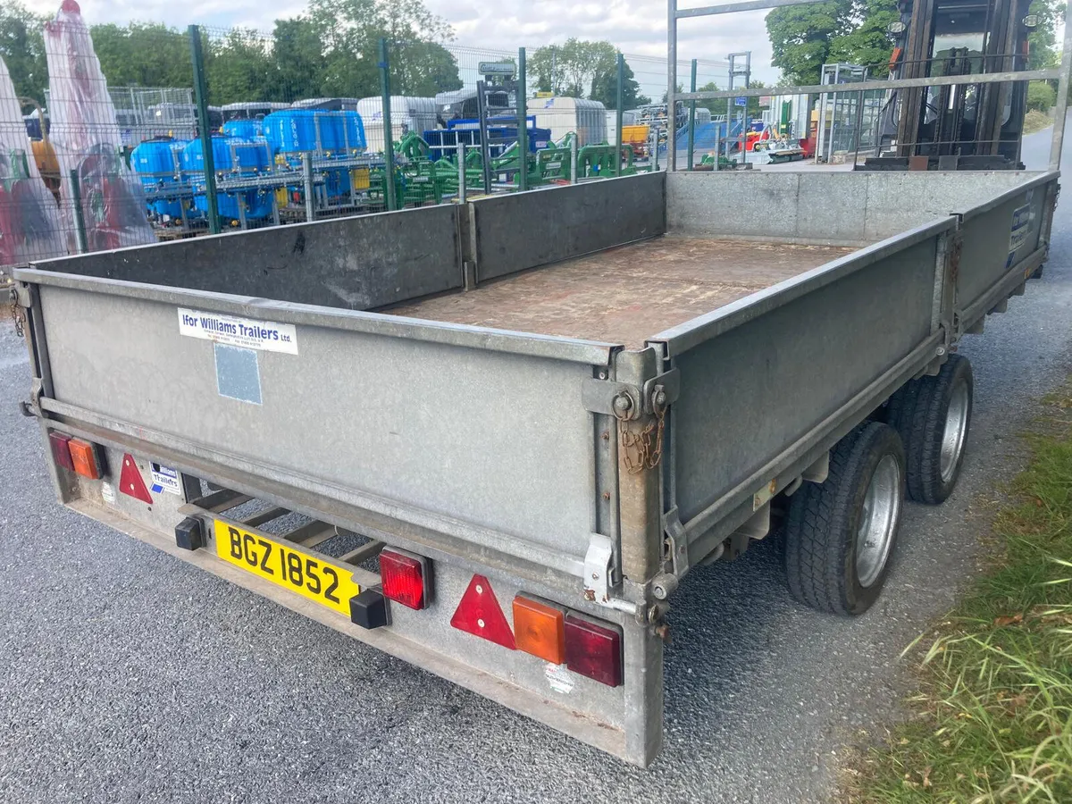 Trade Sale  Ifor Williams Dropside Trailer NO VAT - Image 3