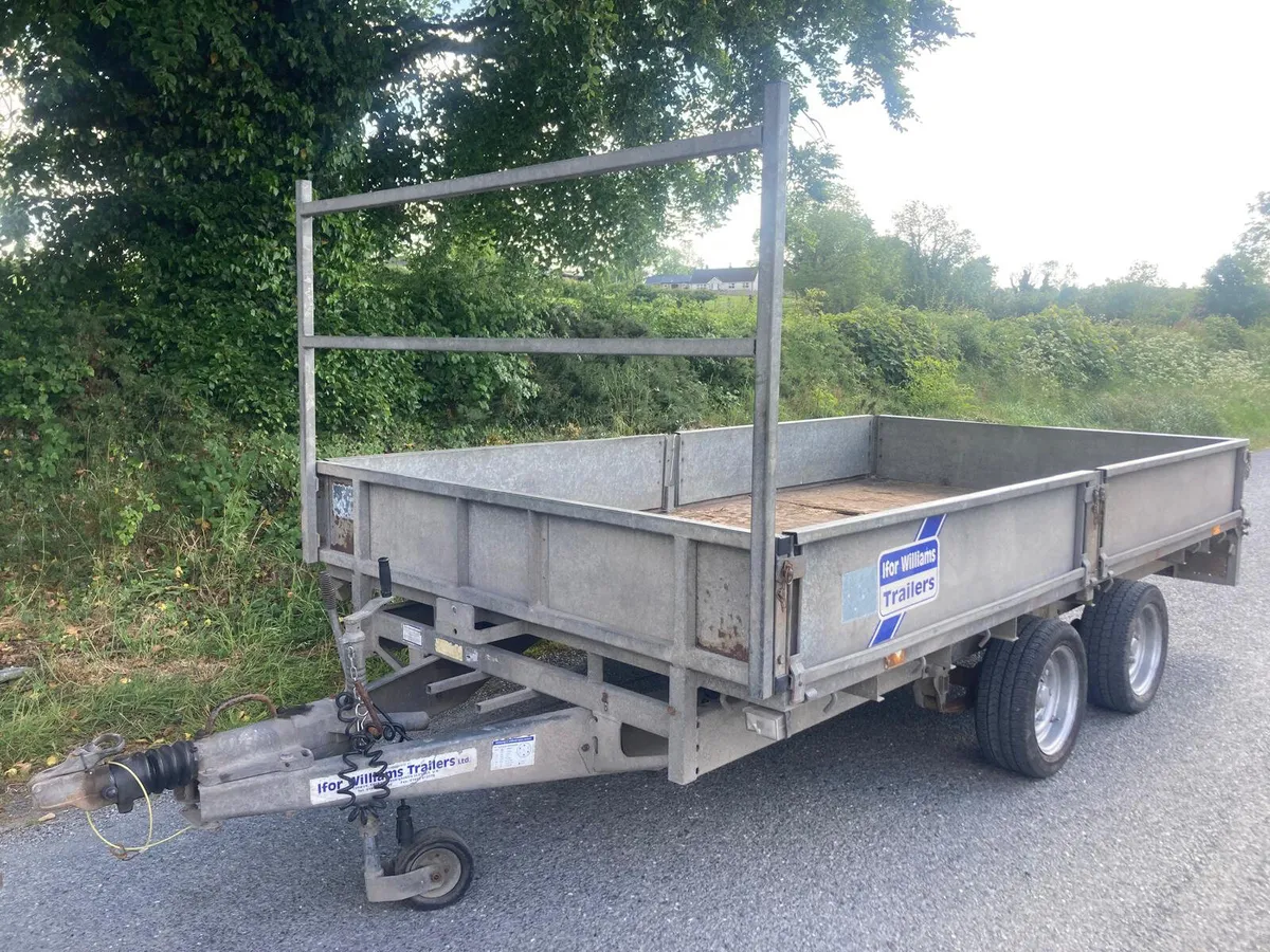 Trade Sale  Ifor Williams Dropside Trailer NO VAT - Image 1