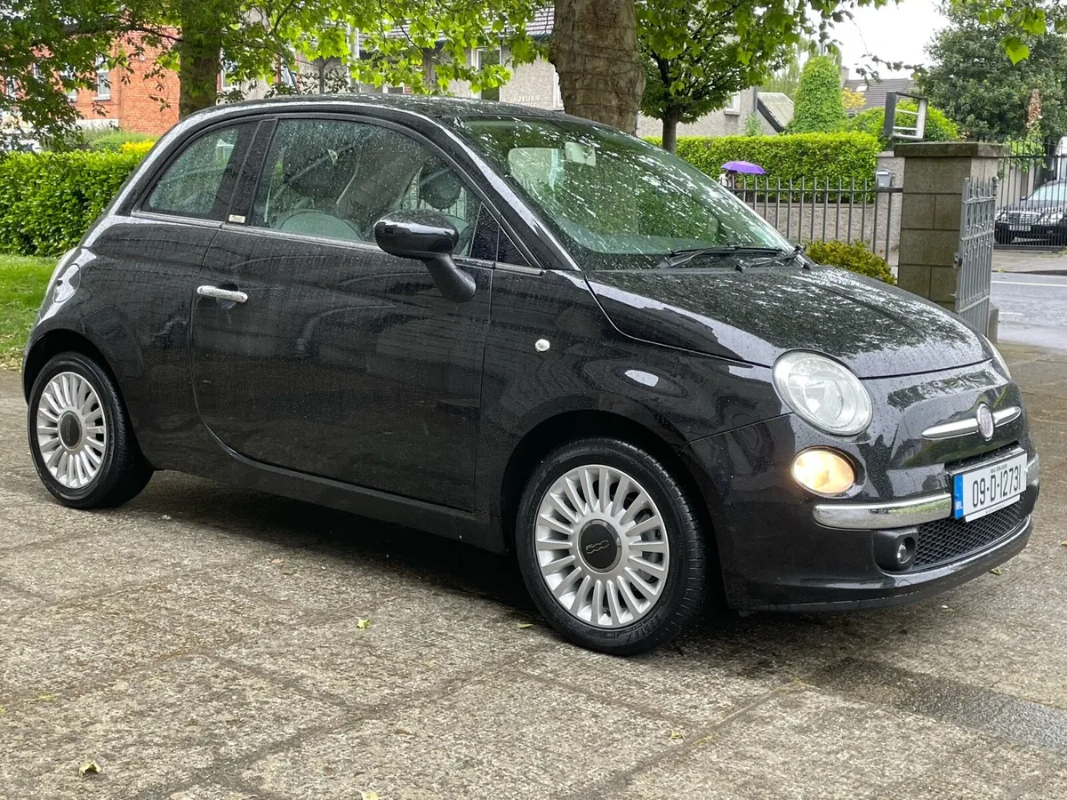 09 Fiat 500 1.2 Lounge New NCT 07/26 - Image 1