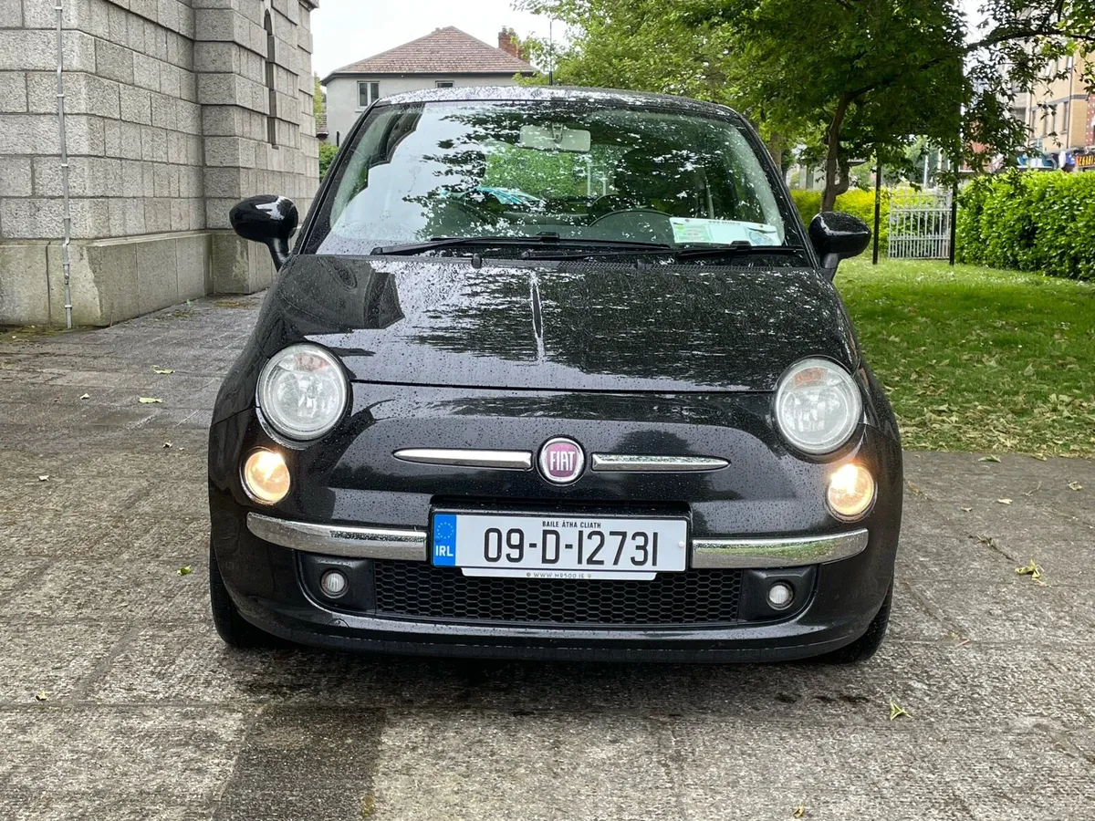 09 Fiat 500 1.2 Lounge New NCT 07/26 - Image 2