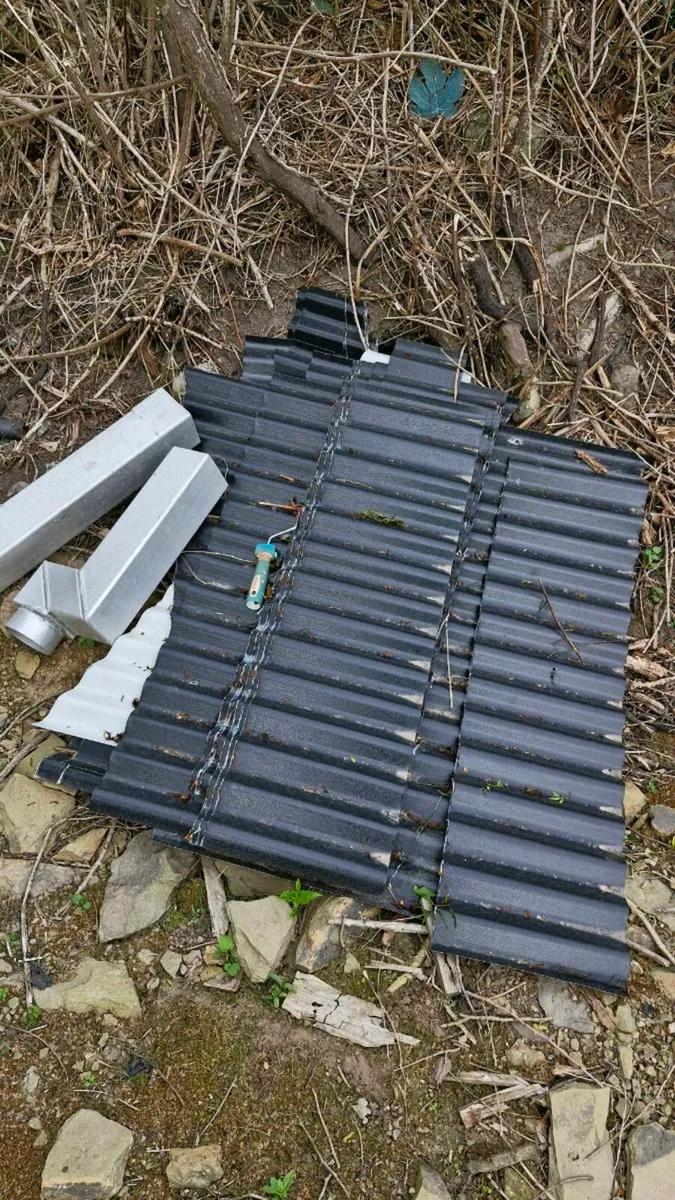 Steel sheeting offcuts