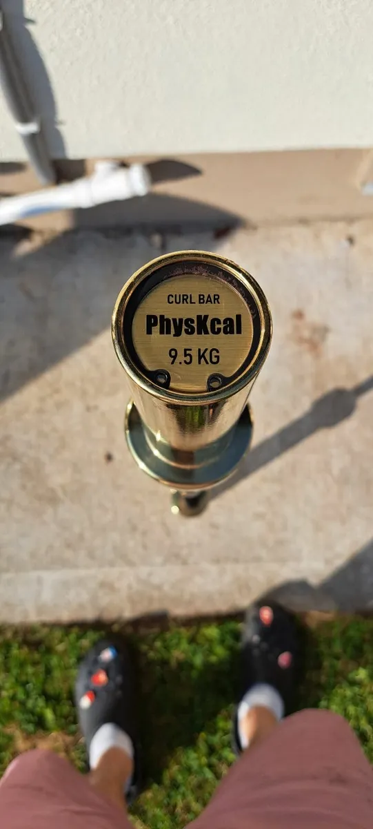 Olympic barbell // Easy curler barbell // weights - Image 3