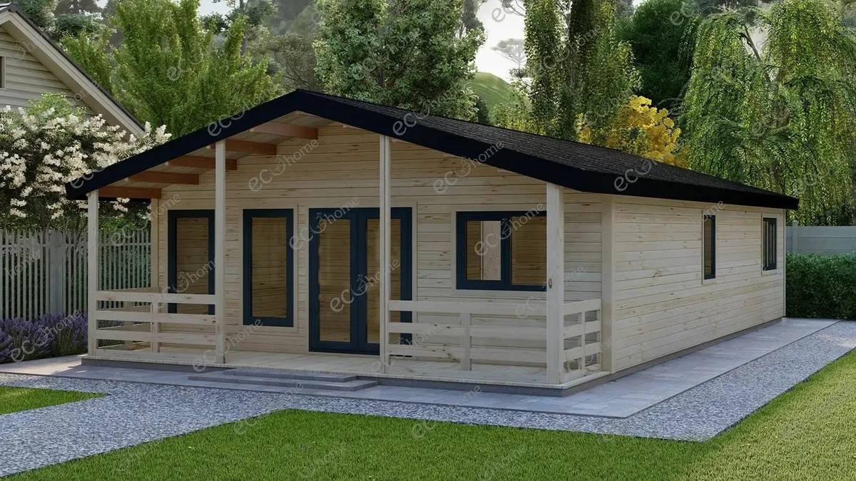 Ecohome Log Cabins 3 Bed 7m x 12.5m Modular - Image 1