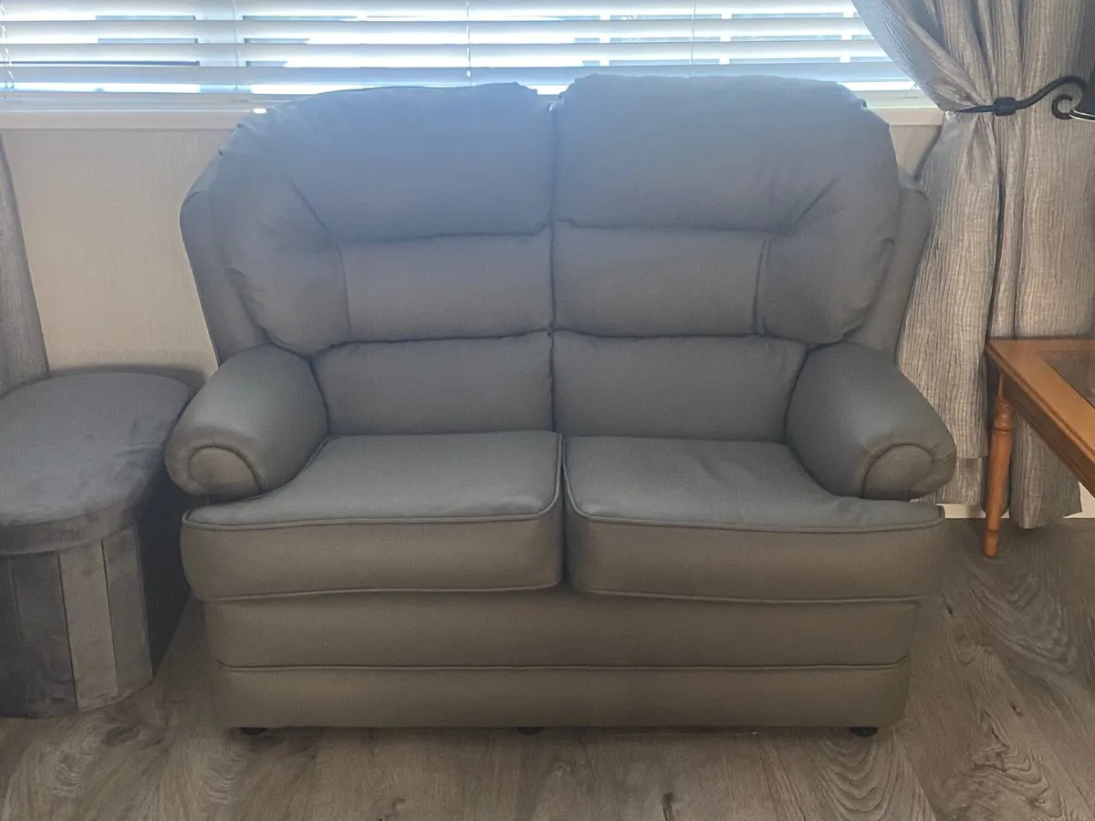 Sofas: three and two piece sofa - Image 2