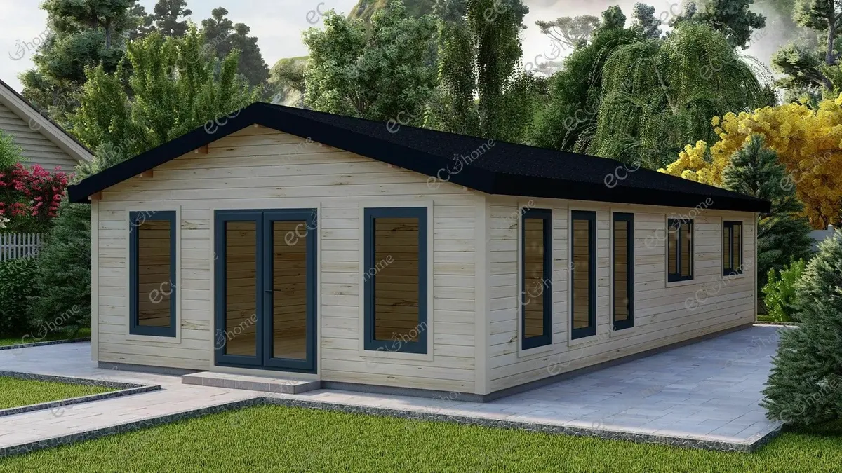 Ecohome Log Cabins Royal 3 Bed 6m x 11.5 Modular - Image 1