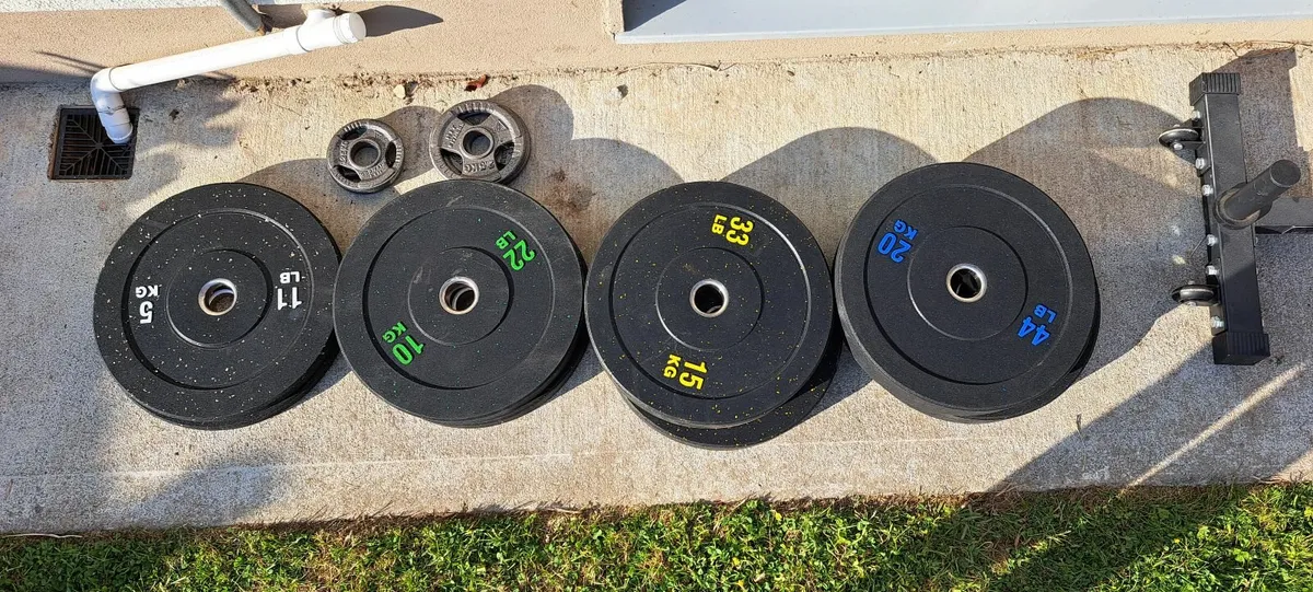 Olympic barbell // Easy curler barbell // weights - Image 1