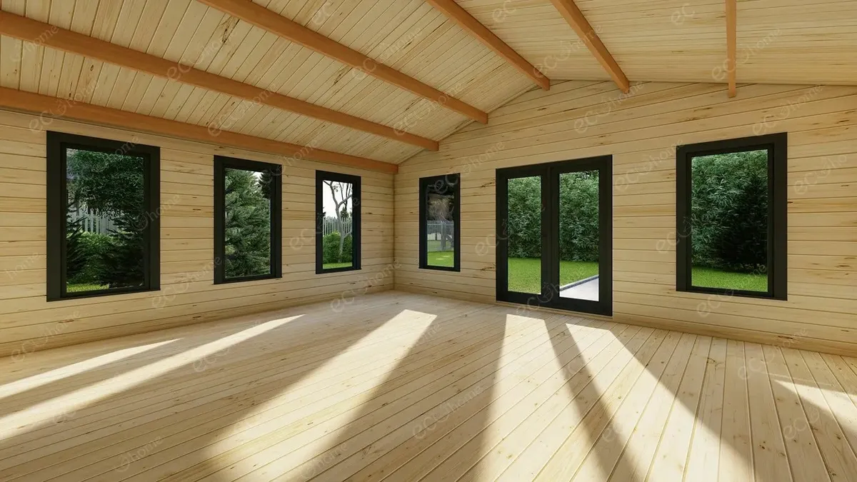 Ecohome Log Cabins Royal 3 Bed 6m x 11.5 Modular - Image 2
