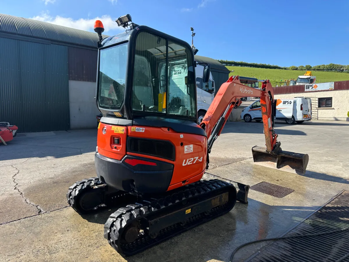 2018 Kubota U27-4 - Image 3