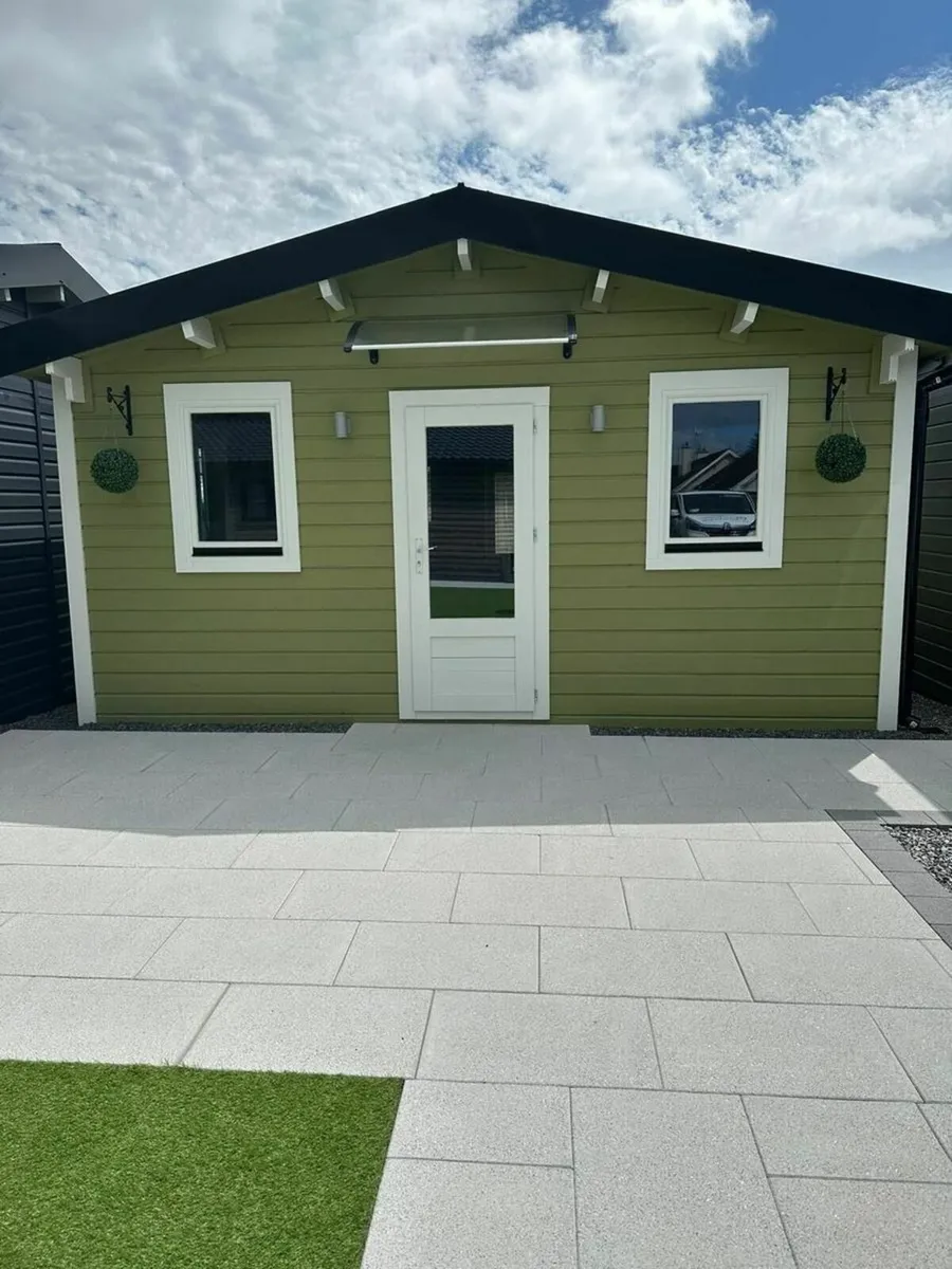 Ecohome Log Cabins Model 5 4m x 4m - Image 1