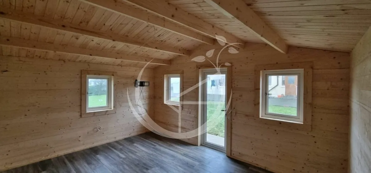 Ecohome Log Cabins Model 5 4m x 4m - Image 2