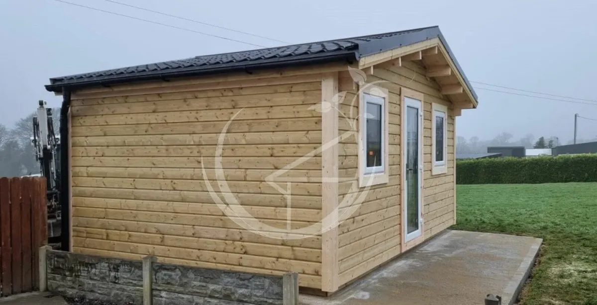 Ecohome Log Cabins Model 5 4m x 4m - Image 4