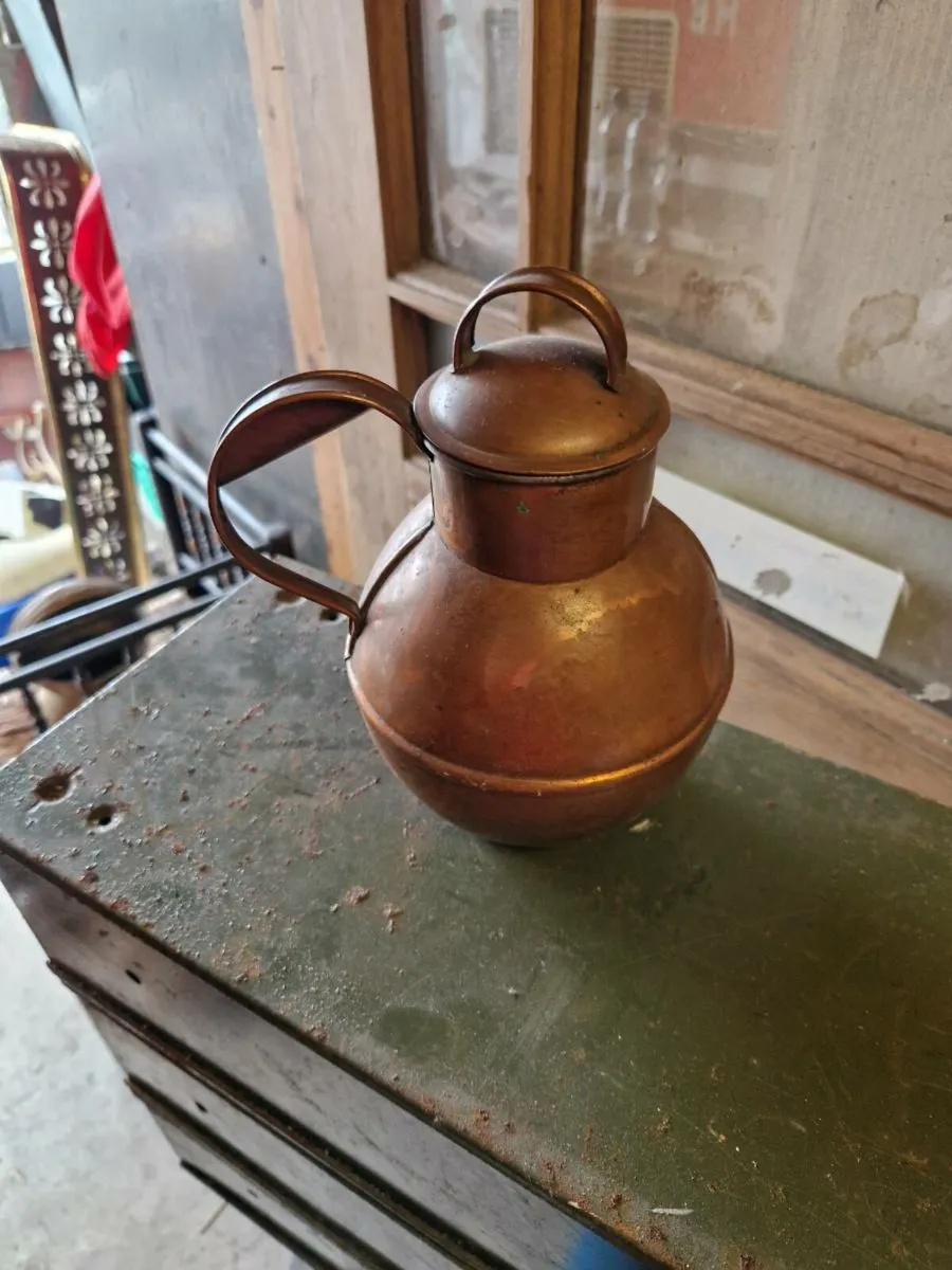 Vintage Copper Pot - Image 1