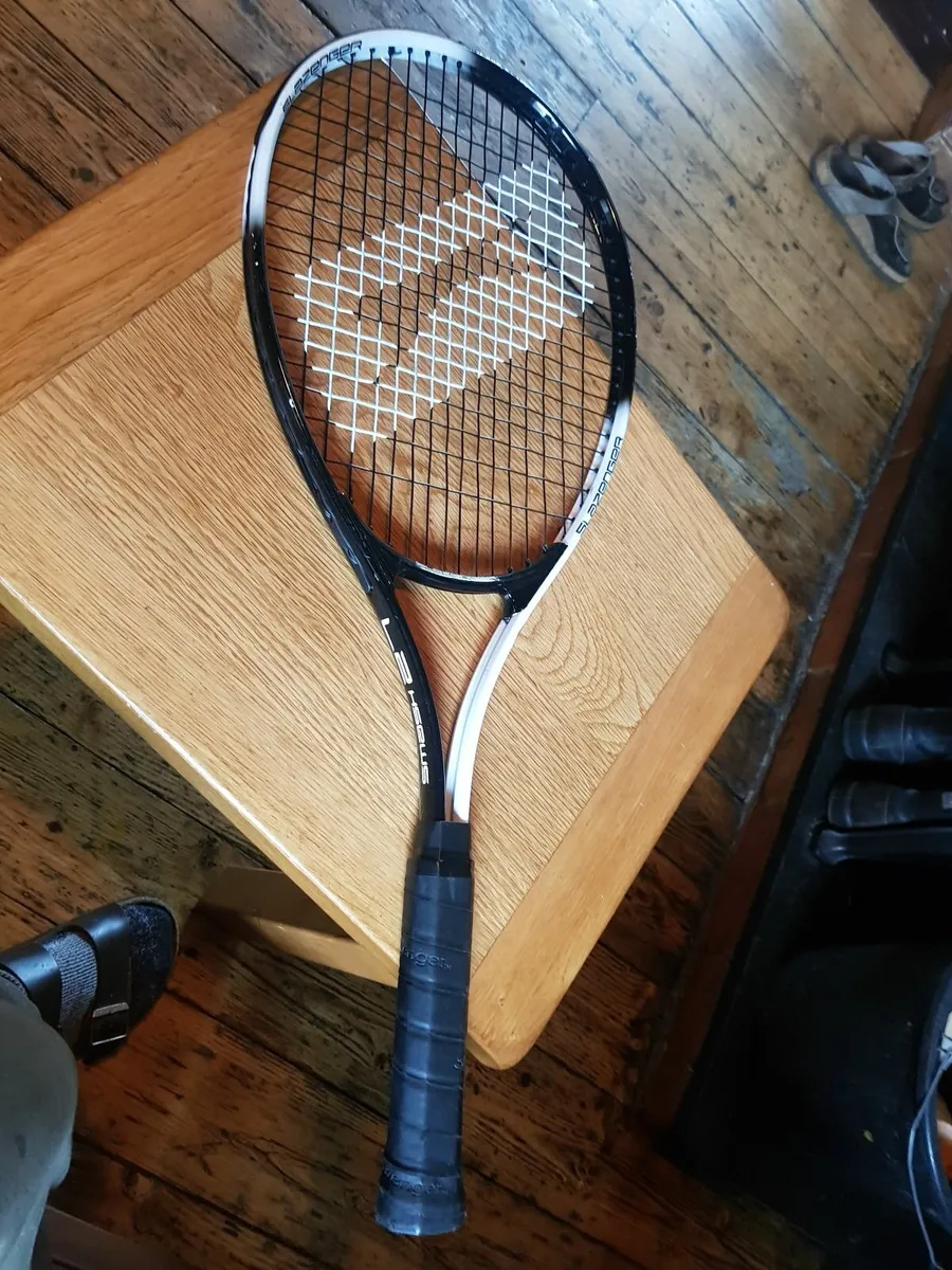 2 x slazenger tennis racquets - Image 1