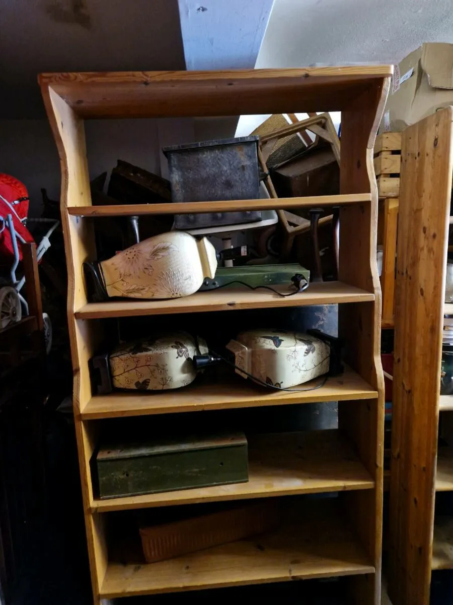 Kitchen Pine Shelving Unit - Image 1