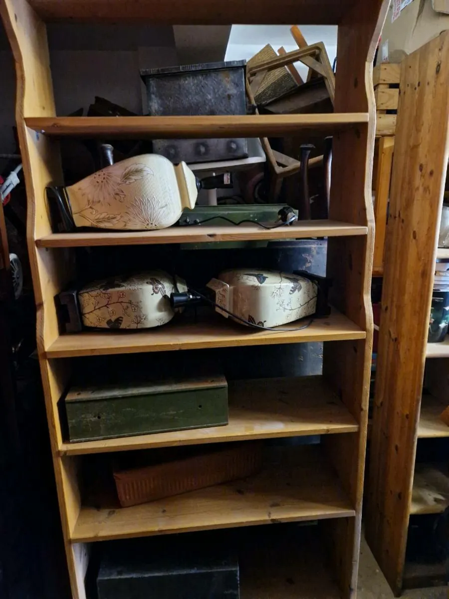 Kitchen Pine Shelving Unit - Image 3