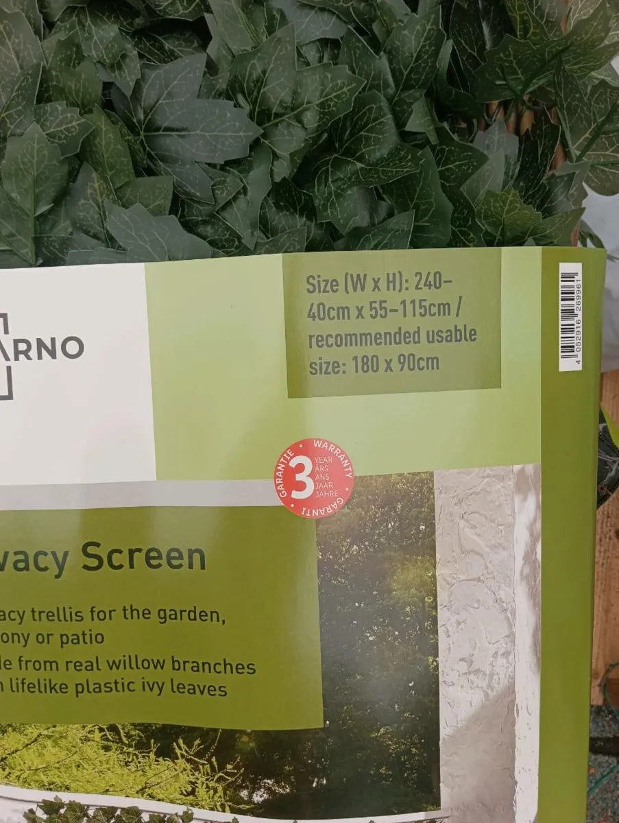 2 brand new privacy screens, change my mind - Image 4