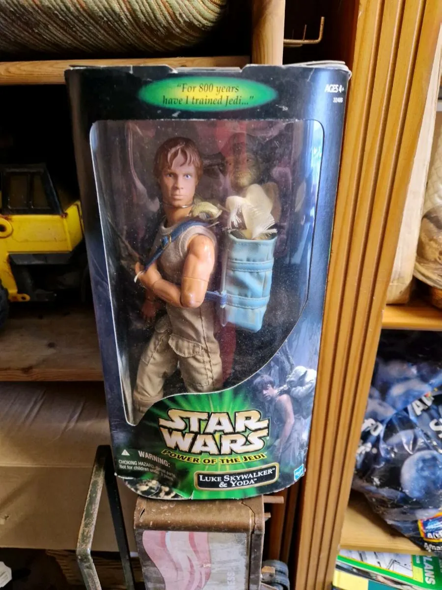 Star Wars POTJ 12" Luke Skywalker & Yoda - Image 1