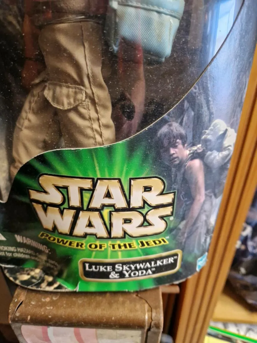 Star Wars POTJ 12" Luke Skywalker & Yoda - Image 2