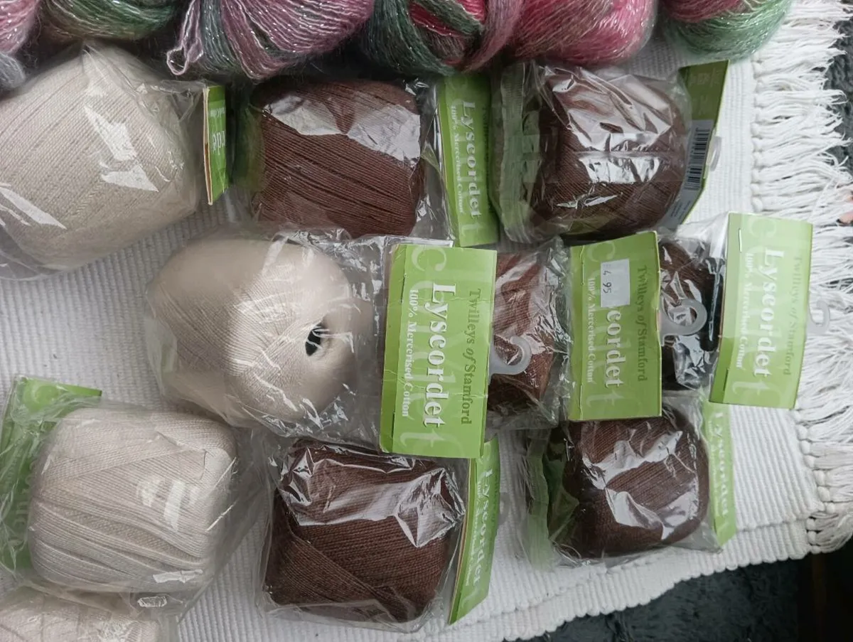 Lovely RICO wool,100%mercerised cotton lot. - Image 3