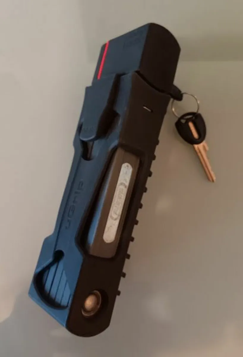 abus bordo ugrip folding lock + 2 keys - Image 2