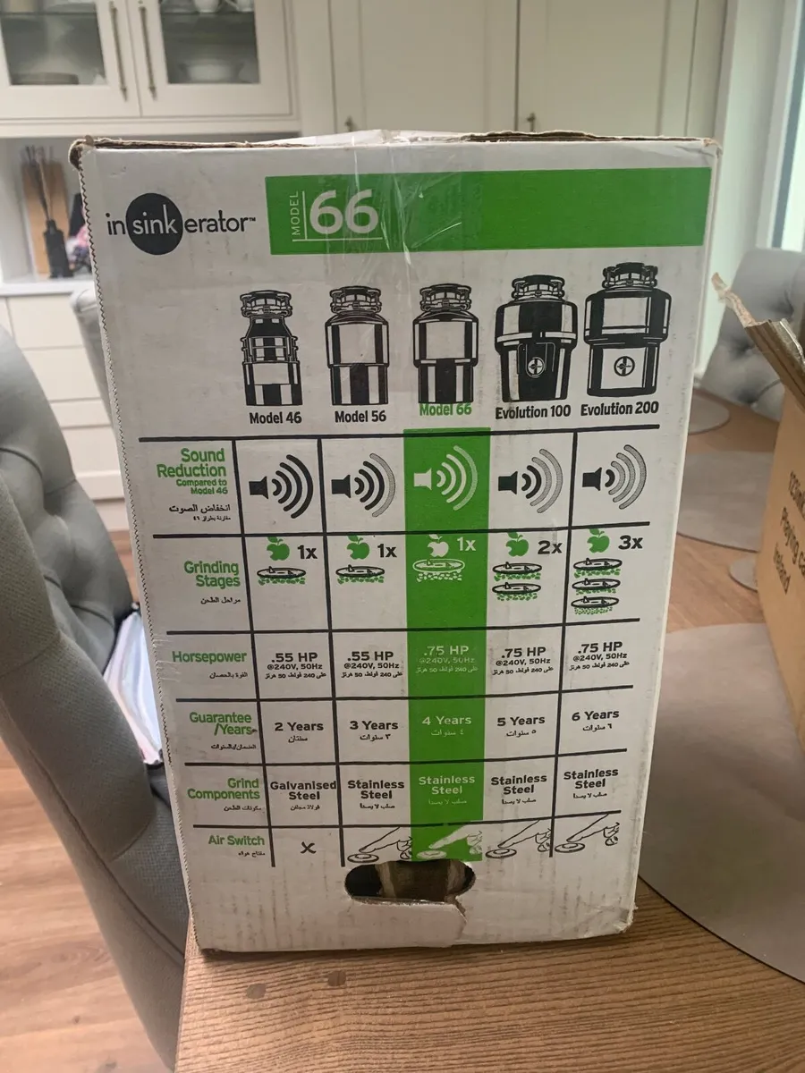 Insinkerator Mode 66 Food Waste Disposal Unit - Image 2