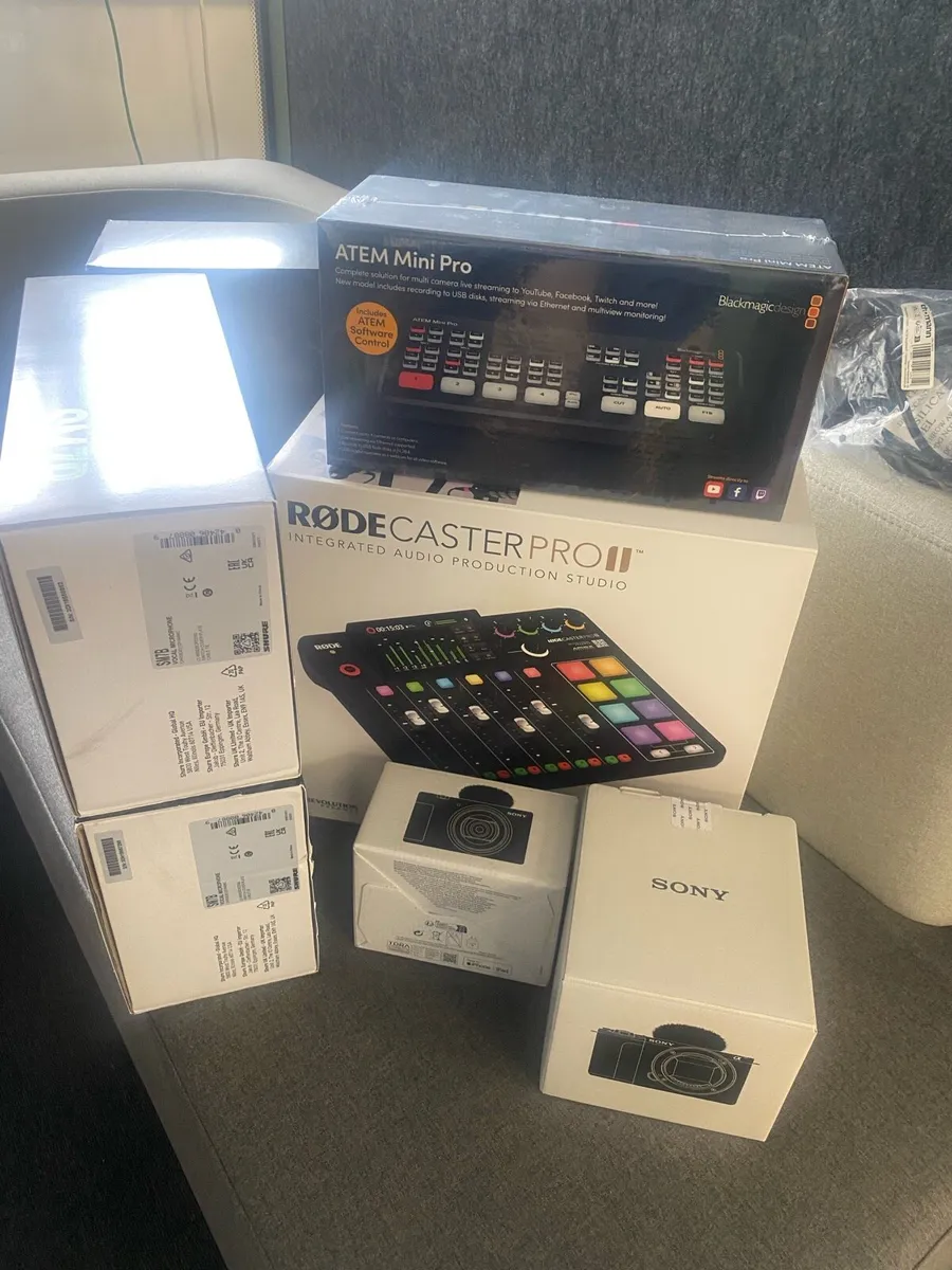 Brand new Podcast Equipment - Image 1